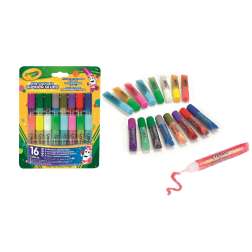 crayola 16 mini pegamentos purpurina (69-4200)