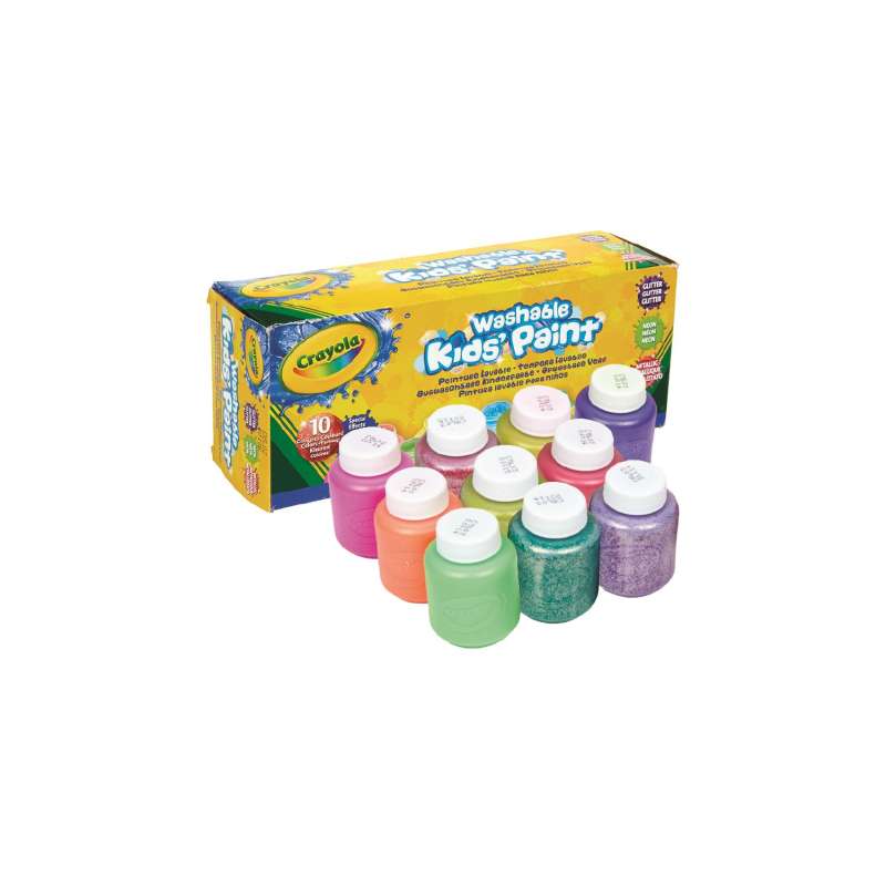 crayola 10 temperas lavables efectos ( 54-2395 ) crayola 10 temperas lavables efectos ( 54-2395 )