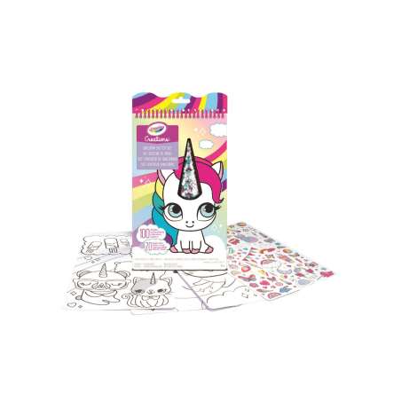 crayola creations album unicornios ( 04-1174 )