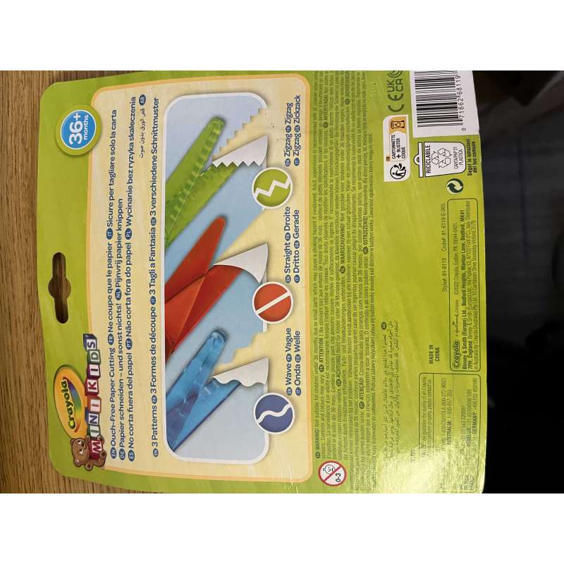 crayola mini kids 3 tijeras seguras ( 81-8119 )