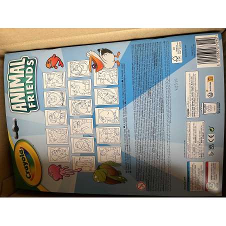 crayola libro colorear animal friends  ( 04-7321)