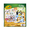 crayola libro colorear+stickers bluey (crayola - 04-2664)