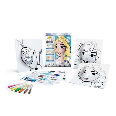 crayola color pops 3d frozen( 04-0742)