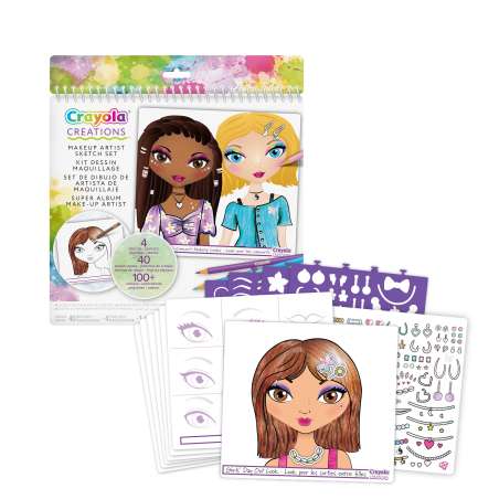 crayola creations super album maquillaje ( 04-1056)