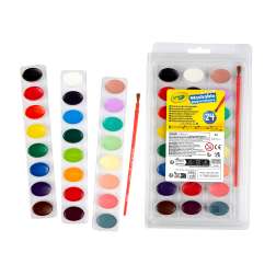 crayola 24 acuarelas lavables (crayola - 53-0524)