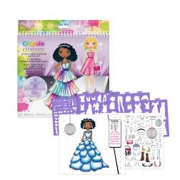 crayola creations super album glam fashion (karactermania - 04-1270)