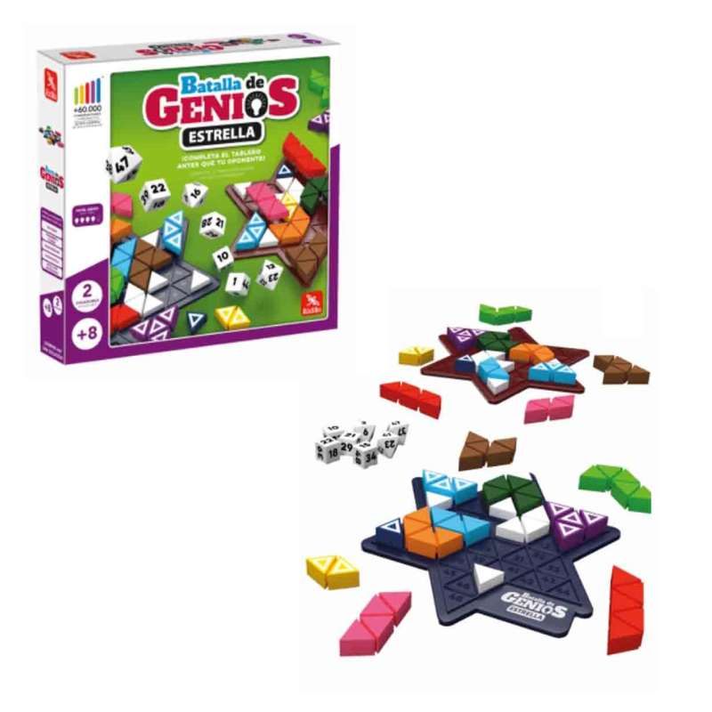 juego batalla de genios estrella (ludilo - 80955 ) juego batalla de genios estrella (ludilo - 80955 )