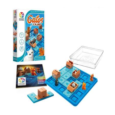 juego gatos y cajas ( ludilo - sg450es )