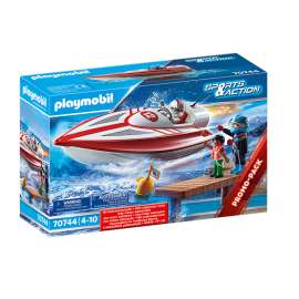 playmobil speedboat racer
