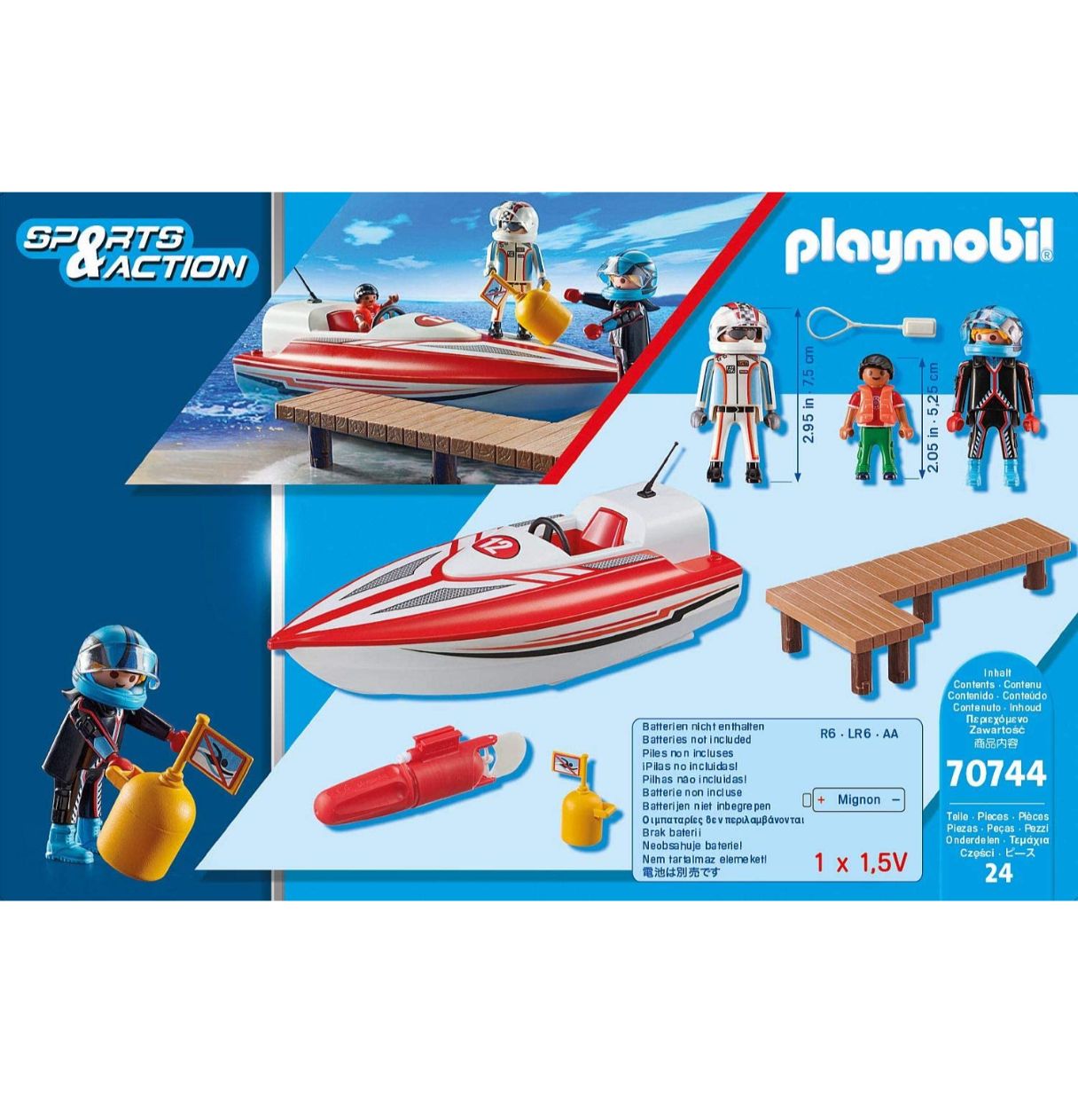 Lancha motora 2025 playmobil