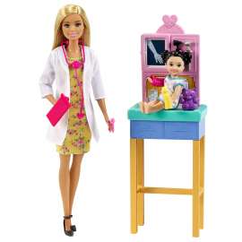 barbie pediatra playset