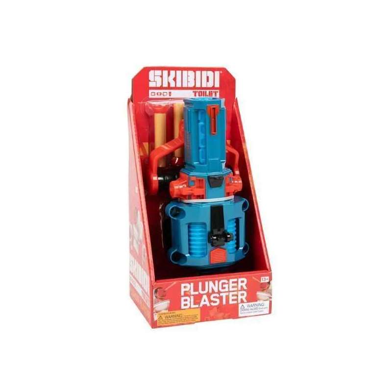 skibidi toilet plunger blaster (toy  partner - 1420)