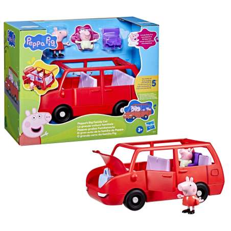 peppa pig el nuevo auto rojo de la familia (hasbro - g05415l0)