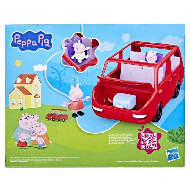 peppa pig el nuevo auto rojo de la familia (hasbro - g05415l0)
