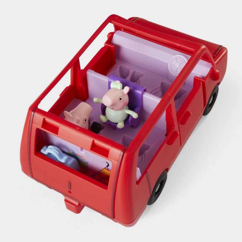 peppa pig el nuevo auto rojo de la familia (hasbro - g05415l0)