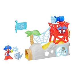 spidey waterwebs isla spidey playset (hasbro - g06655l0)
