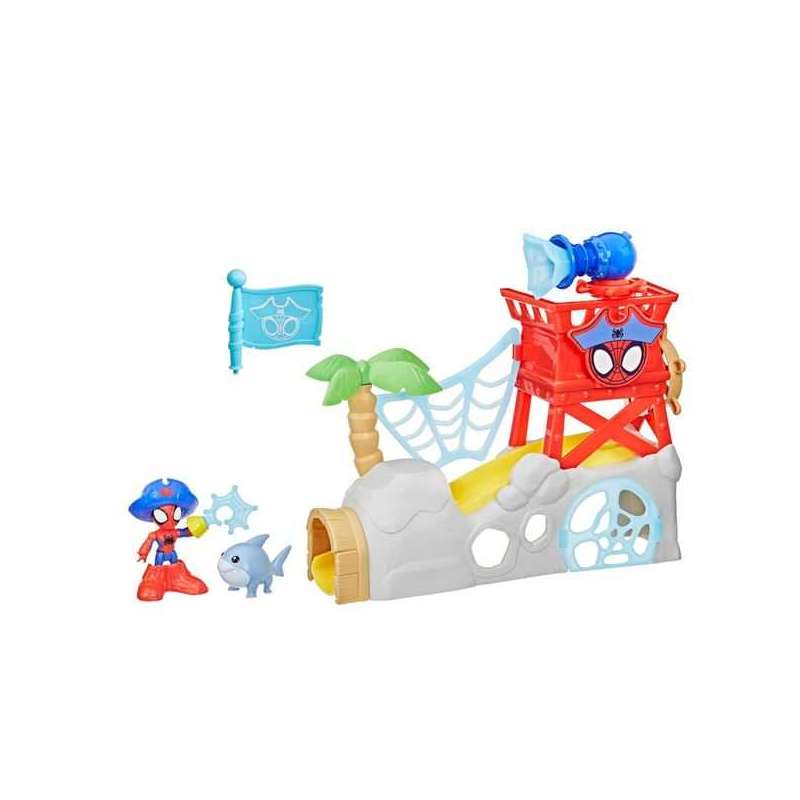 spidey waterwebs isla spidey playset (hasbro - g06655l0) spidey waterwebs isla spidey playset (hasbro - g06655l0)