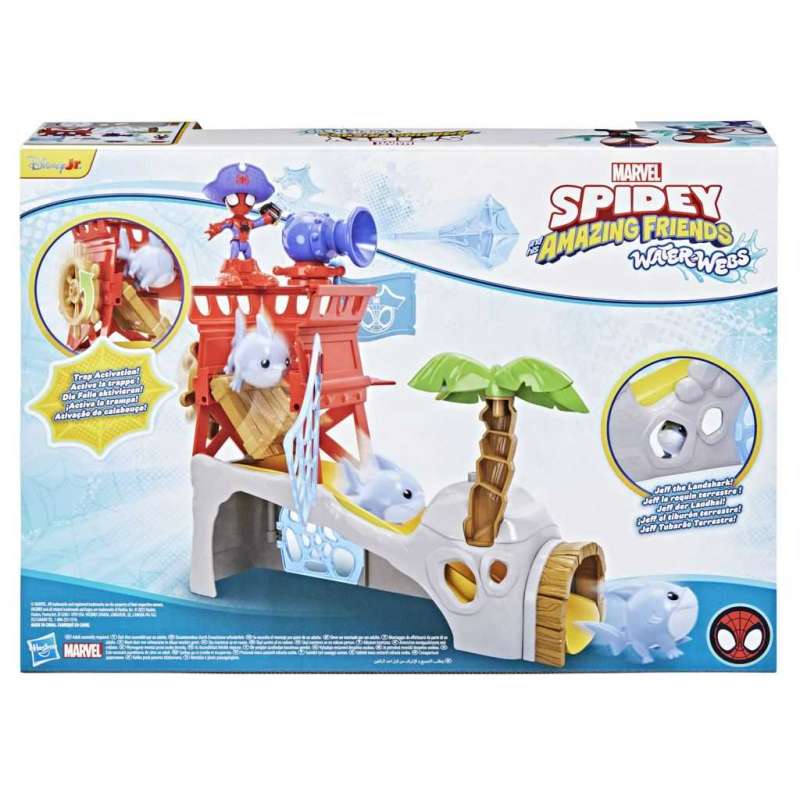 spidey waterwebs isla spidey playset (hasbro - g06655l0) spidey waterwebs isla spidey playset (hasbro - g06655l0)