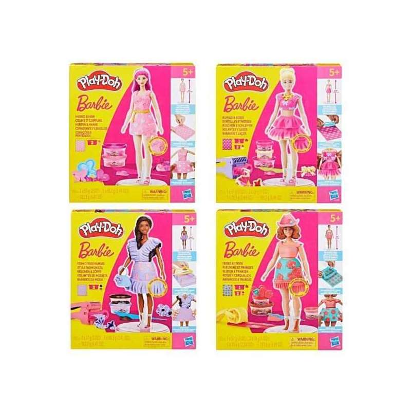play-doh barbie diseÑador de muÑecas surtidas (hasbro - g13545l0) play-doh barbie diseÑador de muÑecas surtidas (hasbro - g13545l0)