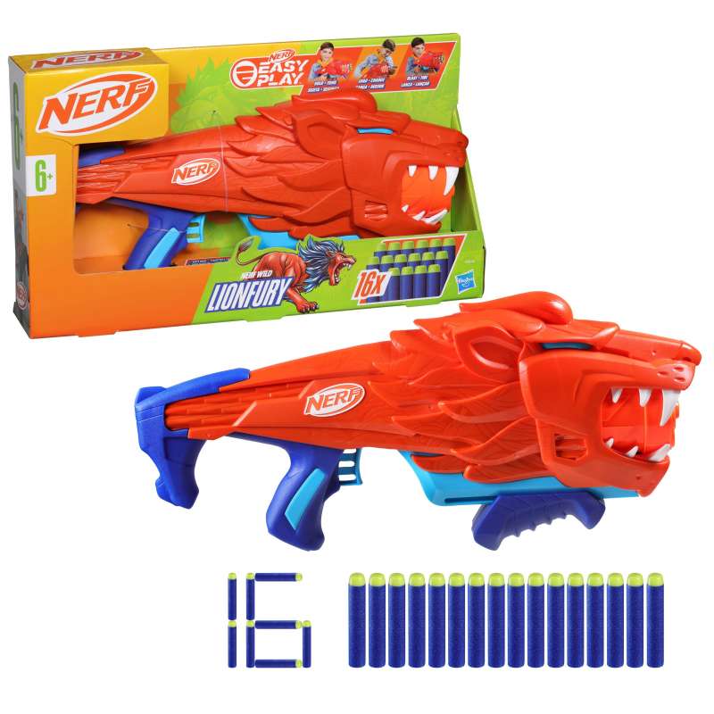 nerf jr lionfury ( hasbro - f8646eu4 ) nerf jr lionfury ( hasbro - f8646eu4 )