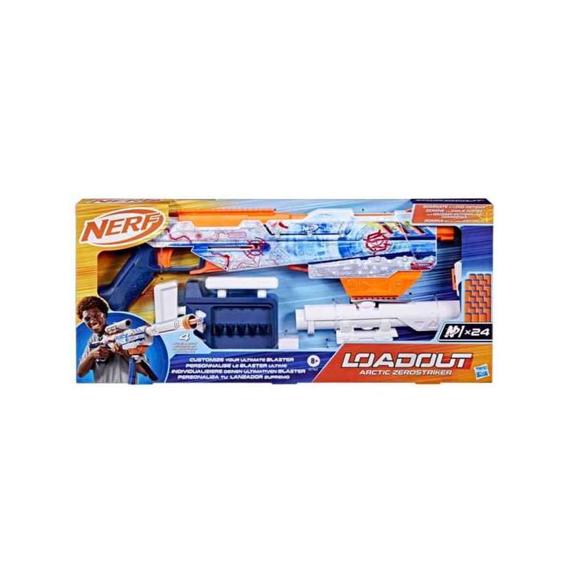 nerf load out artic zerostriker (hasbro - g17634n0) nerf load out artic zerostriker (hasbro - g17634n0)