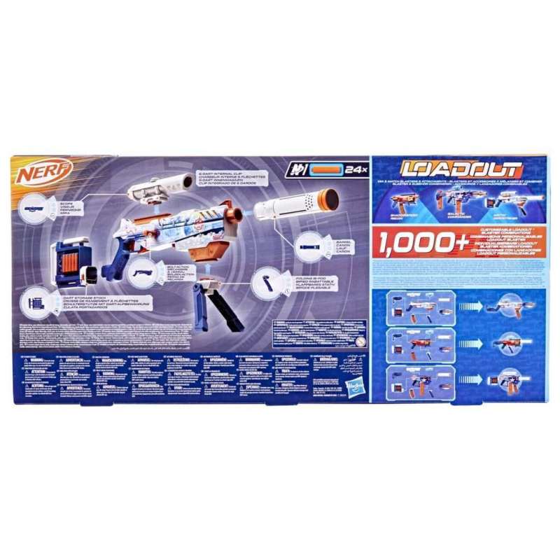 nerf load out artic zerostriker (hasbro - g17634n0) nerf load out artic zerostriker (hasbro - g17634n0)