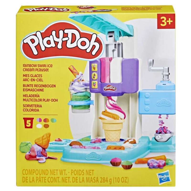 play-doh heladeria multicolor (hasbro - g00285l0)