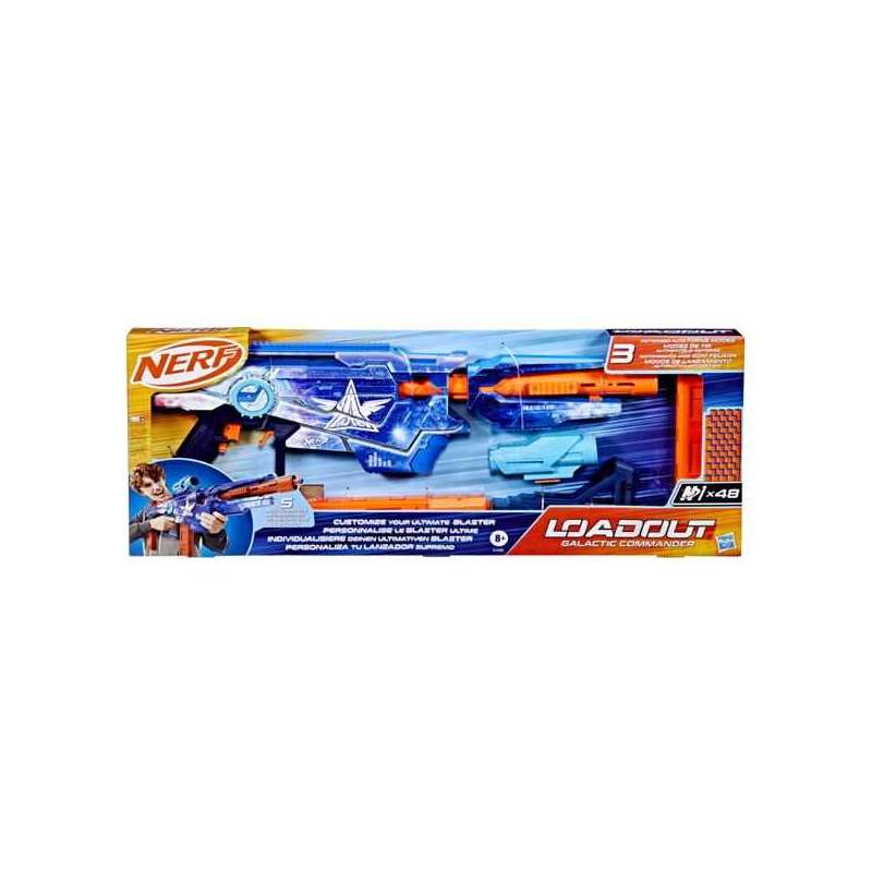 nerf load out galactic commander (hasbro - g15804n0)
