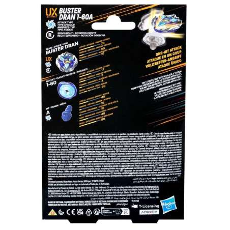 beyblade bbx starter pack top surtidos (hasbro - g0175eu4 )