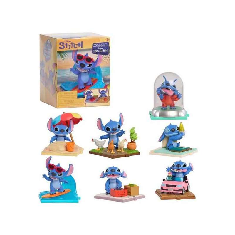 stitch movie caja coleccionable 7 escenas (just play - 46109)