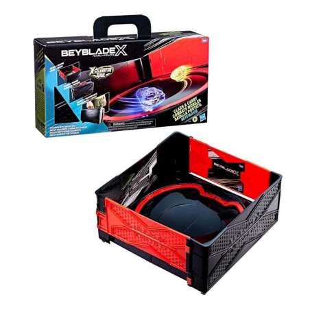 beyblade x clash and carry beystadium (hasbro - g0841eu4)