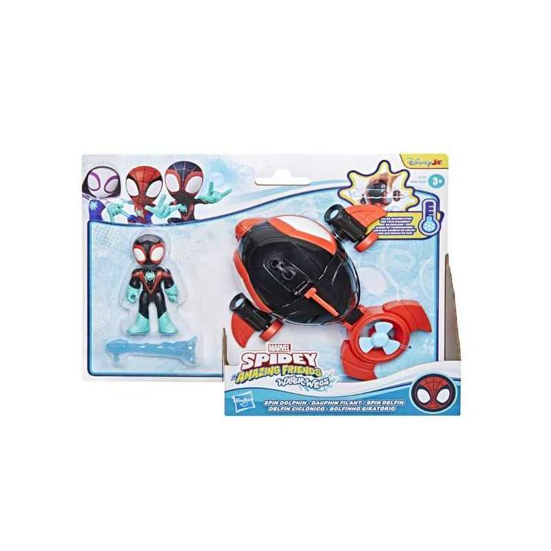spidey waterwebs figuras de accion y vehiculos cambian de color (hasbro - g06635l0) spidey waterwebs figuras de accion y vehiculos cambian de color (hasbro - g06635l0)