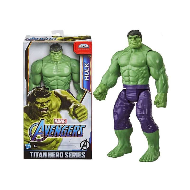 avengers figura titan deluxe hulk ( hasbro - e74755l2 ) avengers figura titan deluxe hulk ( hasbro - e74755l2 )