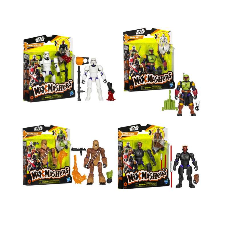 star wars figuras mixmashers basicas surtidas (mattel - f94795l0) star wars figuras mixmashers basicas surtidas (mattel - f94795l0)