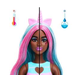 barbie pop reveal fiesta animales vaso azul (mattel - jcn86)