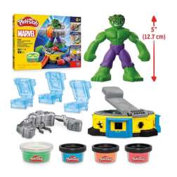 play-doh marvel set juego hulk aplasta y moldea (hasbro - f98265l0)