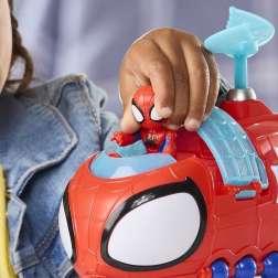 spidey rescuewebs helicoptero de spidey (hasbro - g19695l0)