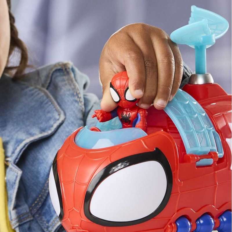 spidey rescuewebs helicoptero de spidey (hasbro - g19695l0) spidey rescuewebs helicoptero de spidey (hasbro - g19695l0)