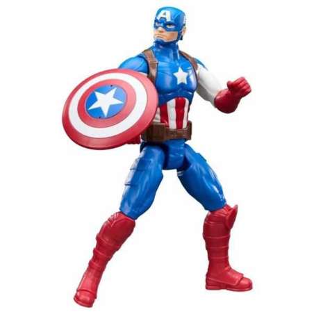 avengers figura titan capitan america (hasbro - g27715x0)