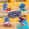 stitch movie caja coleccionable 7 escenas (just play - 46109)