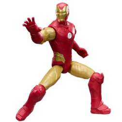 avengers figura titan iron man (hasbro - g27705x0)