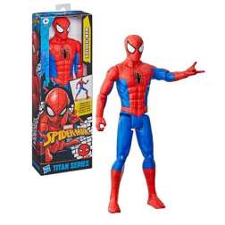 spiderman figura titan spiderman (hasbro - g27155l0)