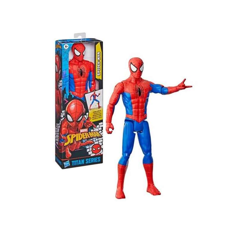 spiderman figura titan spiderman (hasbro - g27155l0) spiderman figura titan spiderman (hasbro - g27155l0)