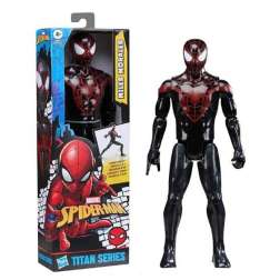 spiderman figura titan miles morales (hasbro - g28575x0)