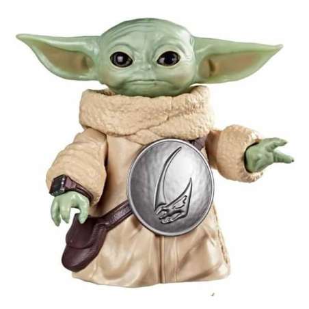 star wars stylish mandalorian grogu (hasbro - g25295l0)