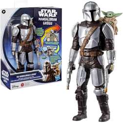 star wars figura mandalorian electronica (hasbro - g28425l0)