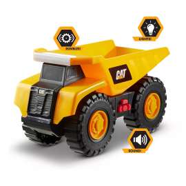 caterpillar camion volquete 26 cm luces