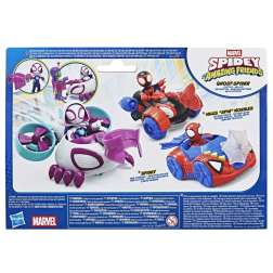 spidey ghost spider y helicoptero (hasbro - g24595x0)