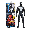 spiderman figura titan spiderman traje negro (hasbro - g28605x0) spiderman figura titan spiderman traje negro (hasbro - g28605x0)