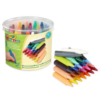 crayola 24 ceras jumbo lavables mk